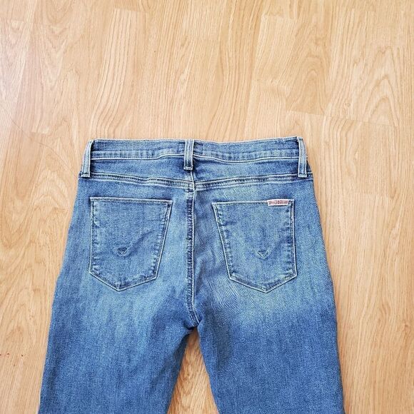 Hudson Natlie Super Skinny Button Fly Ankle Jeans - size 28. - Picture 8 of 14